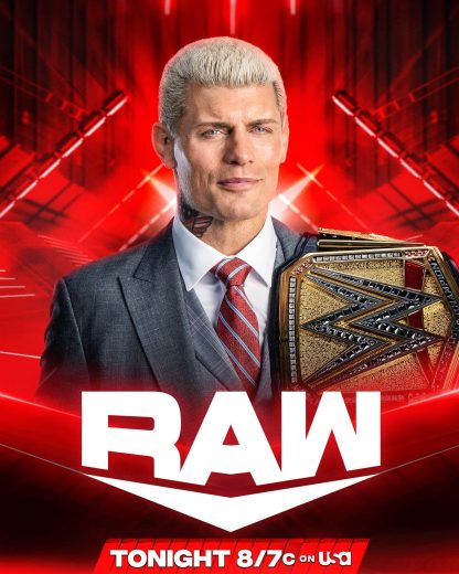 عرض الرو WWE Raw 15.04.2024 مترجم اونلاين