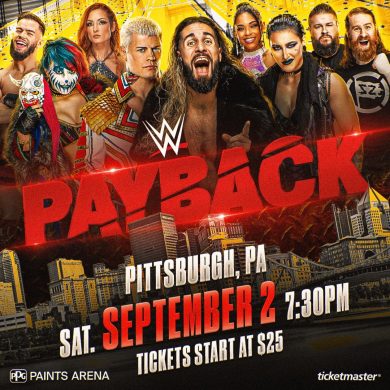 عرض بايباك WWE Payback 2023 مترجم اون لاين