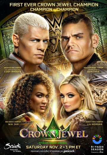 مشاهدة عرض WWE Crown Jewel 2024 مترجم